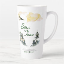 Caneca latta com cobrir de Bitter Thaw