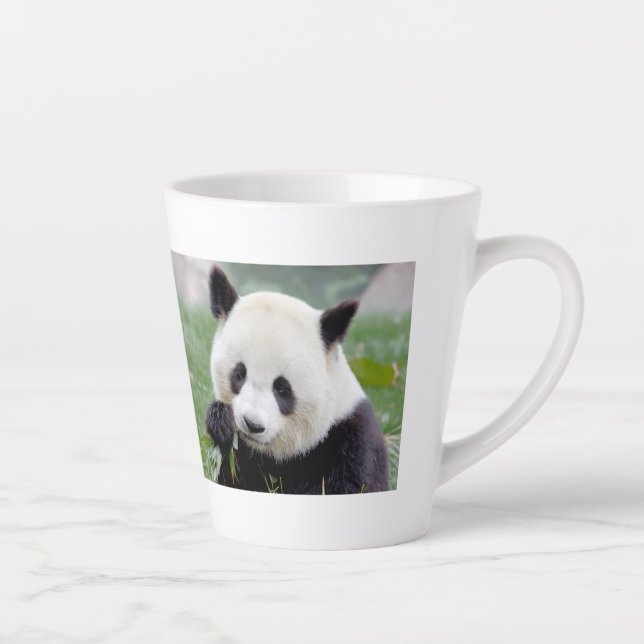 caneca latta Foto gigante panda, animais. caneca l (Direita)