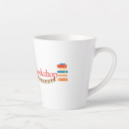 caneca latte de logotipo pequeno - 12 oz