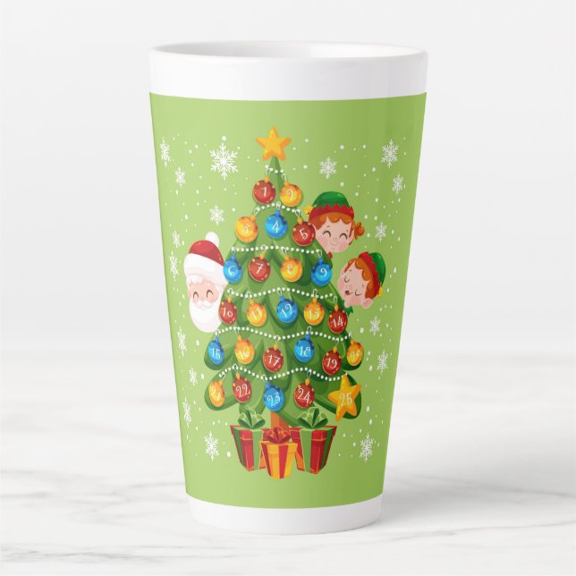 Caneca Latte de Natal (Frente)