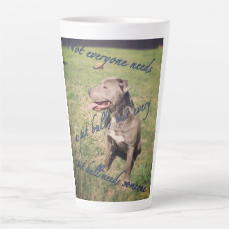 Caneca Latte Pitbull