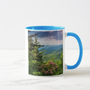 Caneca Laurel das Montanhas no Sunrise