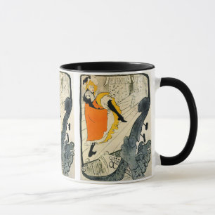 Caneca Lautrec: A dança de Jane Avril Poder-Pode
