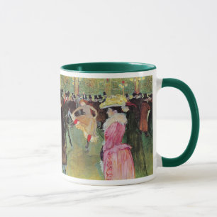 Caneca Lautrec - dança no vermelho