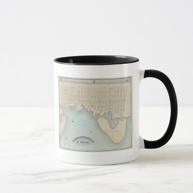 Caneca Lavallette City by the Sea, Squan Beach, NJ (Direita)