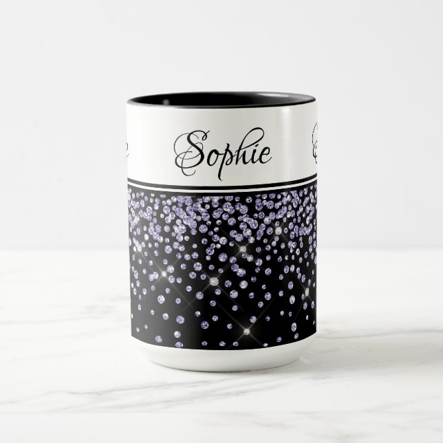 Caneca Lavendar Glitter (Centro)