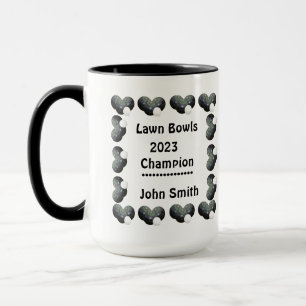 Caneca Lawn Bowls 2023 Champion, Coffee Mug