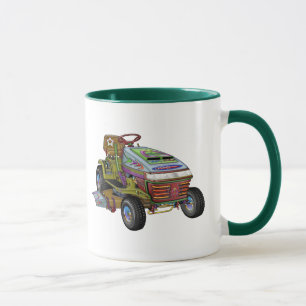 Caneca Lawnmower do desenhista