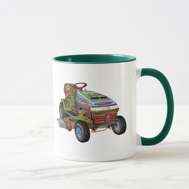 Caneca Lawnmower do desenhista (Direita)