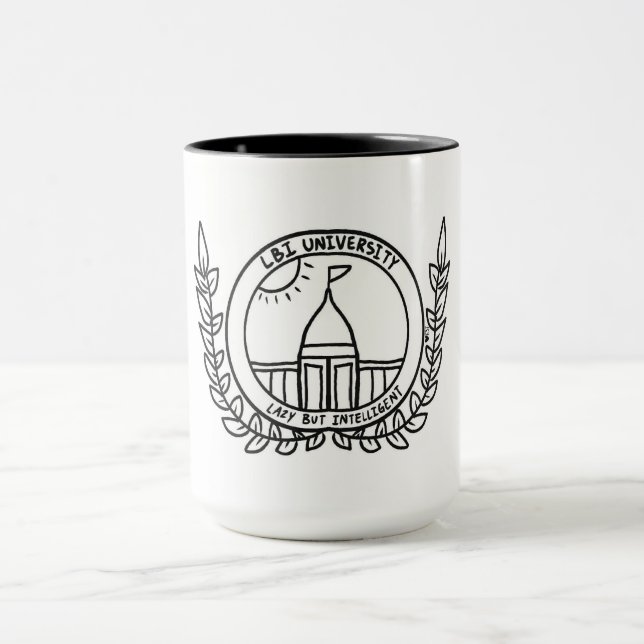 CANECA LAZY MAS INTELIGENTE (TM) UNIVERSITY COFFEE MUG (Centro)
