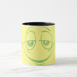 Caneca Lazyass sorri emoji