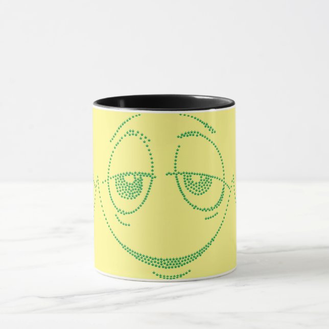 Caneca Lazyass sorri emoji (Centro)