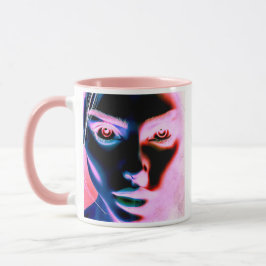 Caneca Le regard hypnotique d'une entité venue d'ailleurs