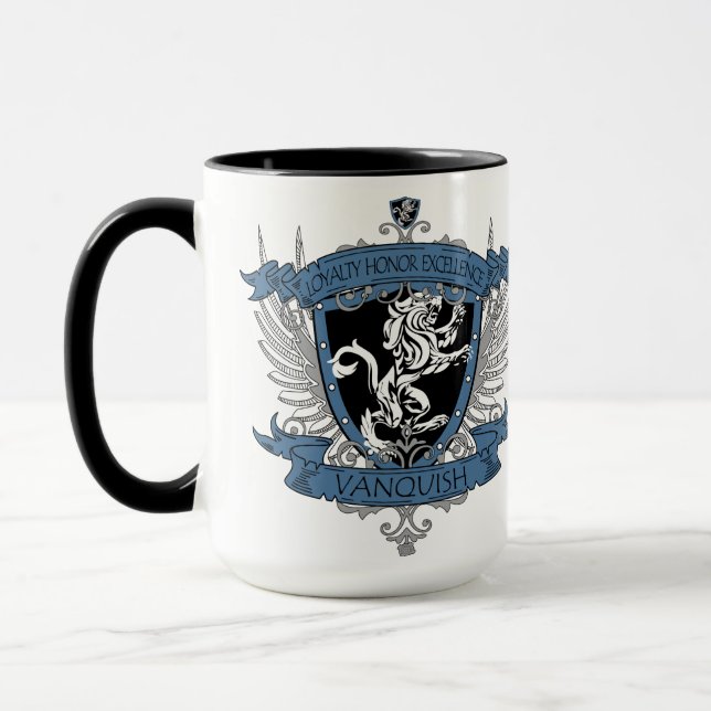 Caneca "Lealdade..." 15oz. Casaco de armas (Esquerda)