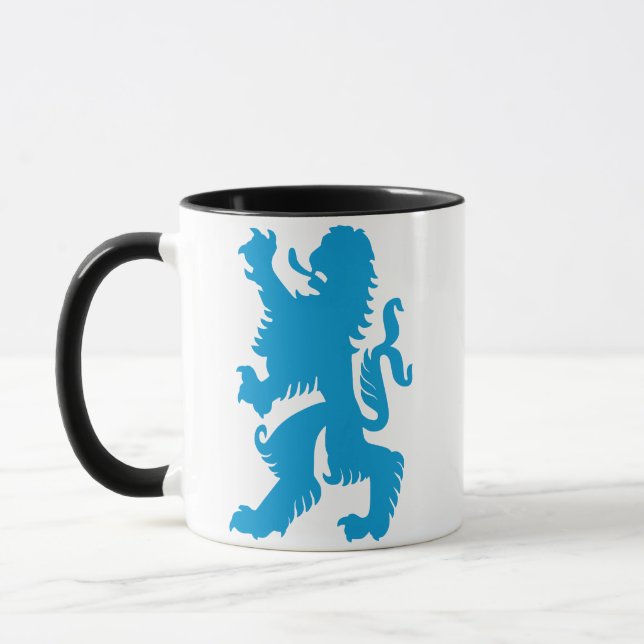 Caneca Leão Bávaro Azulado (Esquerda)