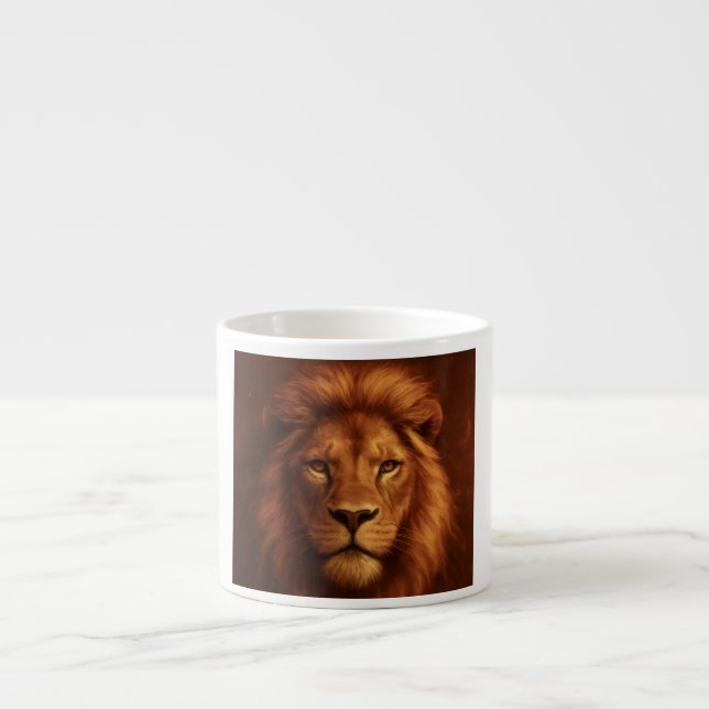 Caneca Leão de Coragem & Fé (Frente)