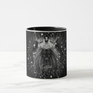 Caneca Leão de Starlight com Monograma Coroa