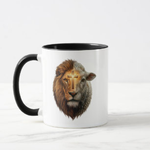Caneca Leão e Cordeiro