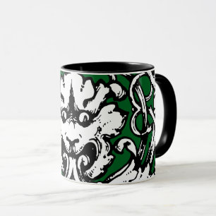 Caneca Leão Knotwork do Século 20 inicial
