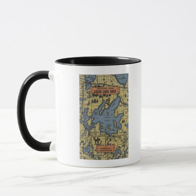 Caneca Leech Lake Area, Minnesota - Grandes Cenas de Letr (Esquerda)