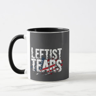 Caneca Leftista Lágrimas Liberais Democratas Kamal Harris