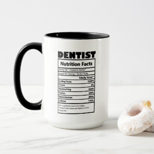 Caneca legal Dentistas falam fatos