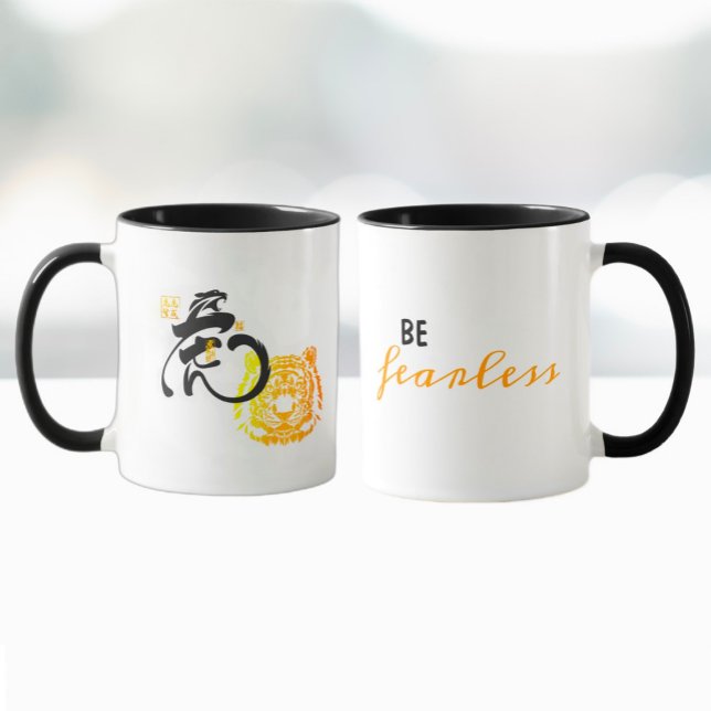 Caneca Legal dizendo uma citação inspiradora de arte sem  (Criador carregado)