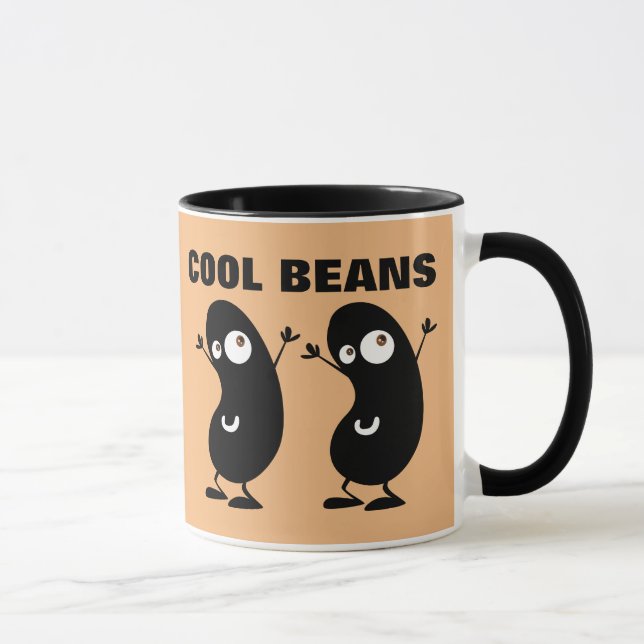 Caneca Legal feijão Engraçado Coffee Mug (Direita)