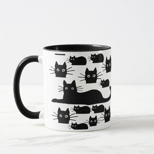 Caneca Legal Gato Negro, Gatinho Gatinho do Lover (Esquerda)