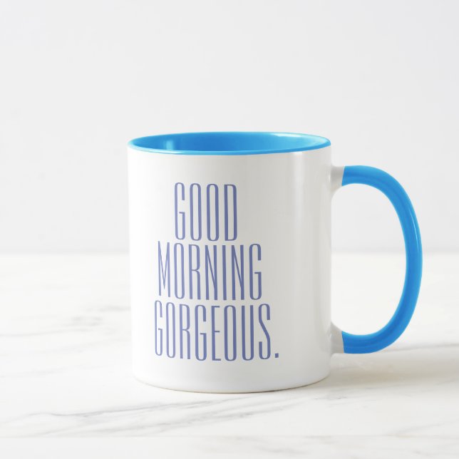 Caneca Legal Moderno e Clássico Bom Dia Lindos (Direita)