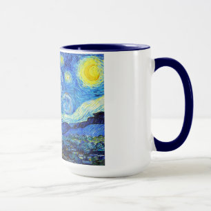 Caneca Legal noite estelar pintura de Vincent Van Gogh