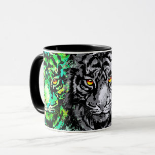Caneca Legal Tiger Trabalho de arte - Wildlife Big Cats -