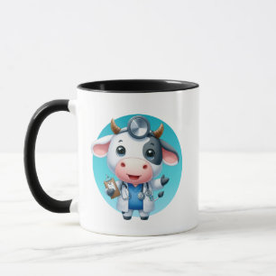 Caneca Legal vaca Doutor adicionar monograma
