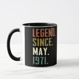 Caneca Legenda De 51 Anos Desde Maio De 1971 51ruas