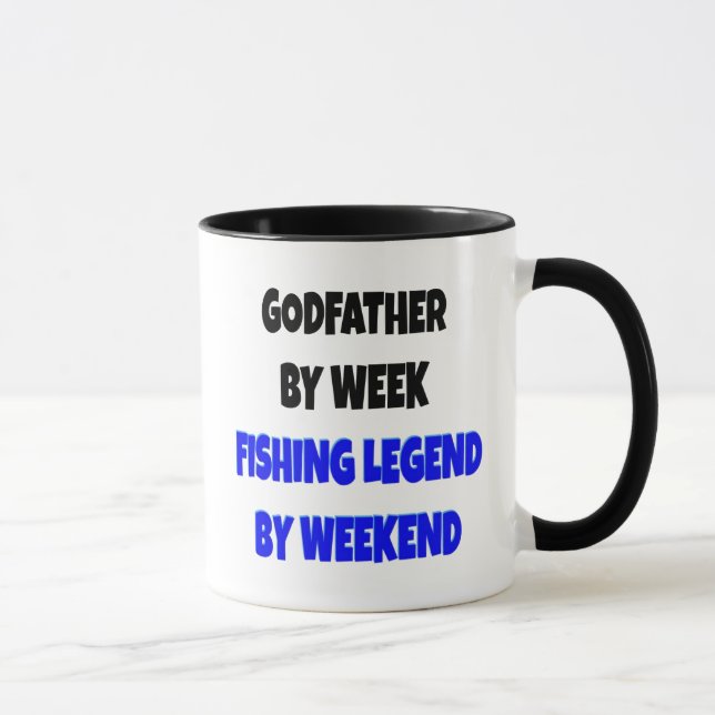 Caneca Legenda de Pesca Goddad (Direita)