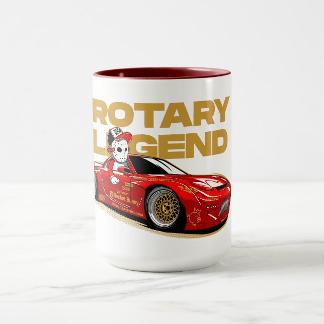 CANECA LEGENDA DO JDM RED ROTARY DRIFT (Centro)
