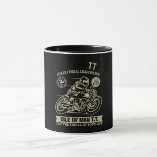 Caneca Legendário Com Presente De Arte De Motociclismo