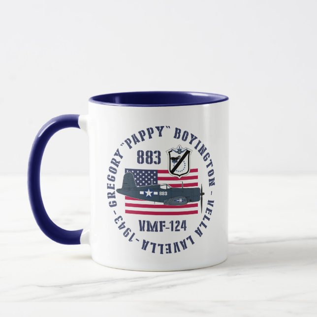 Caneca Legendary US Fighters of World War II (Esquerda)