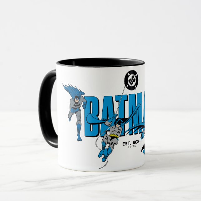 Caneca Legendas do Batman para Sempre Gráfico (Frente Esquerda)