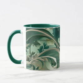 Caneca Legitimidade de Foliagem Exquisita