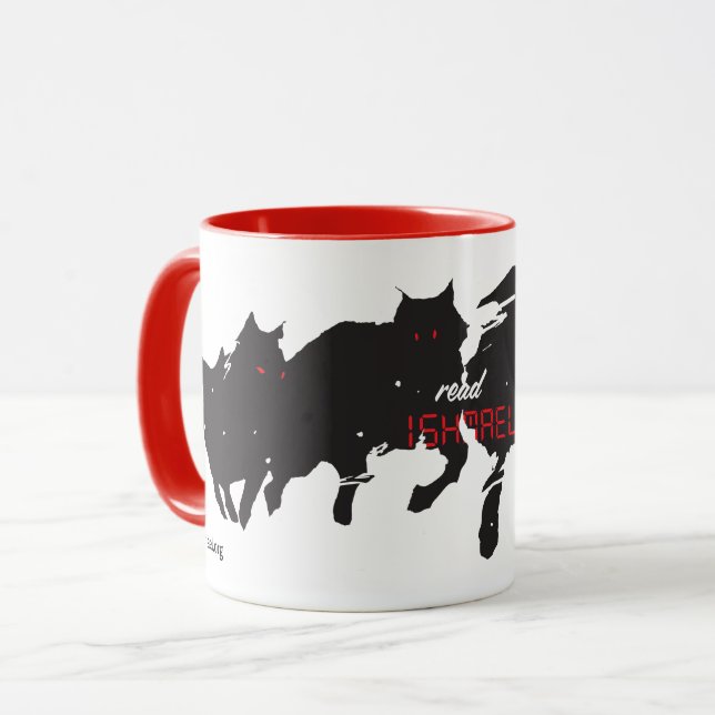 Caneca Leia Ishmael Wolves (Frente Esquerda)