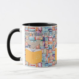 Caneca Leitura de Livro com Pets