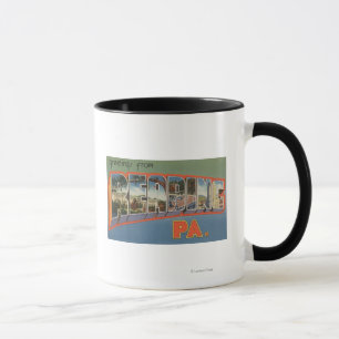 Caneca Leitura, Pensilvânia - Cenas com Letras Grandes