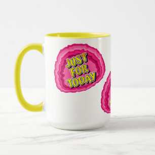 Caneca Lema de Recuperação Geodo Apenas Para Hoje 12 Pass