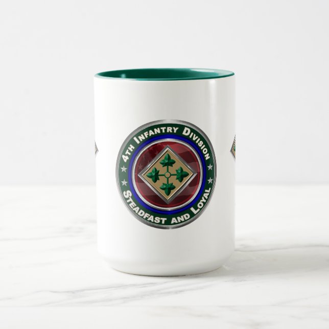Caneca Lembrança da 4ª Divisão de Infantaria (Centro)