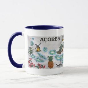 Caneca Lembrança de Açores
