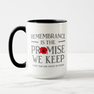 Caneca Lembrança é a Promessa que Cumprimos, lembrança de