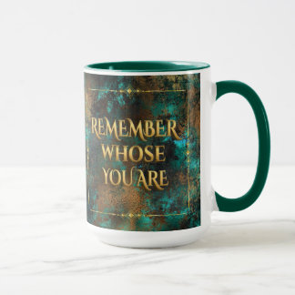 Caneca Lembre-se de quem você é 15 oz Mug