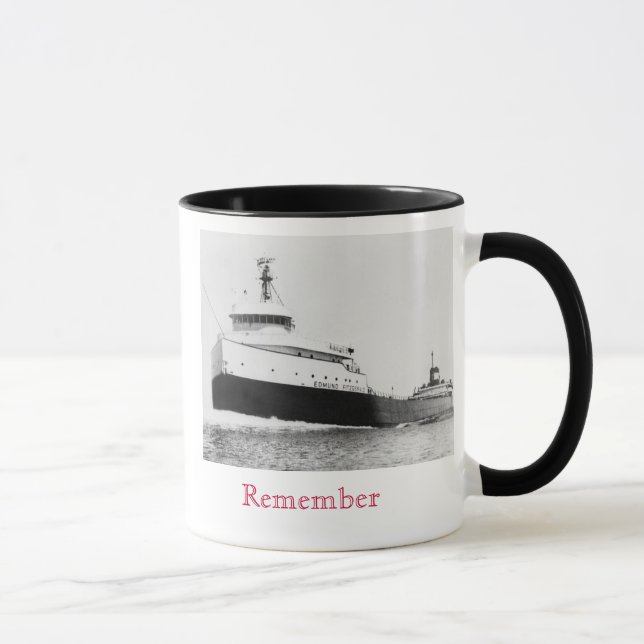 Caneca Lembrem-se: O Edmund Fitzgerald (Direita)