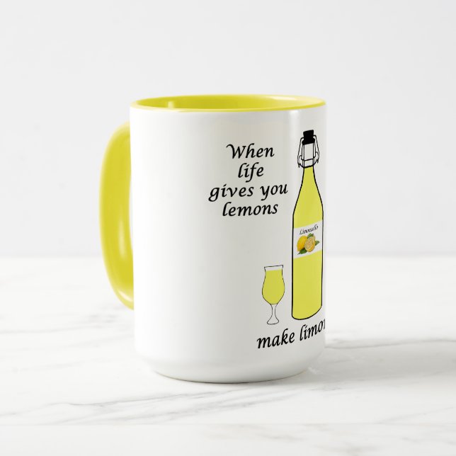 Caneca Lemons to Limoncello (Frente Esquerda)